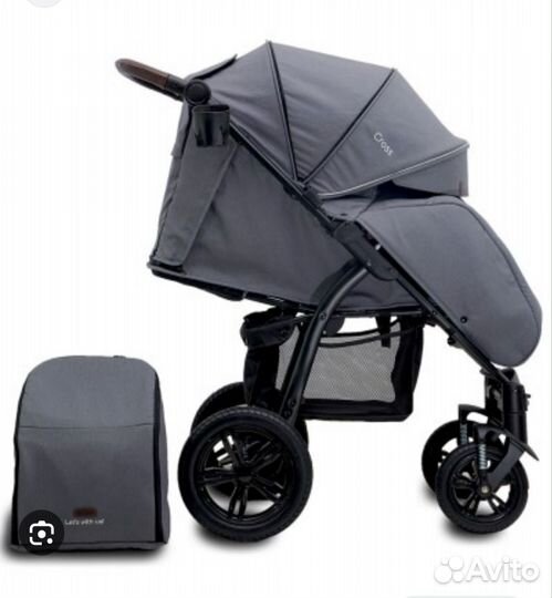 Прогулочная демисезонная коляска