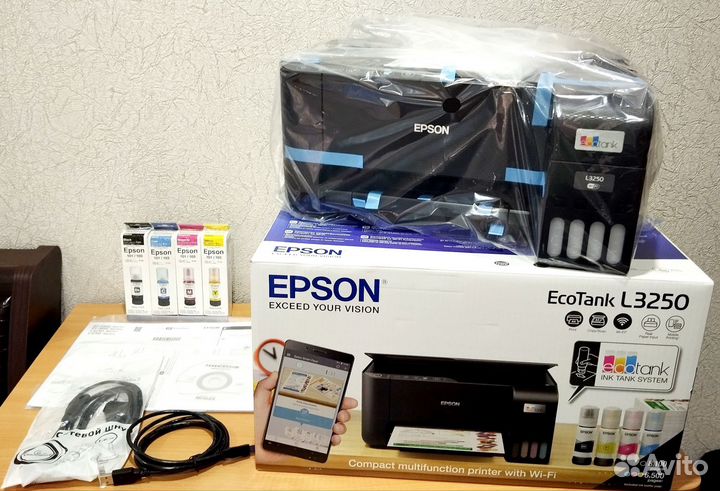 Новое мфу Epson EcoTank L3250