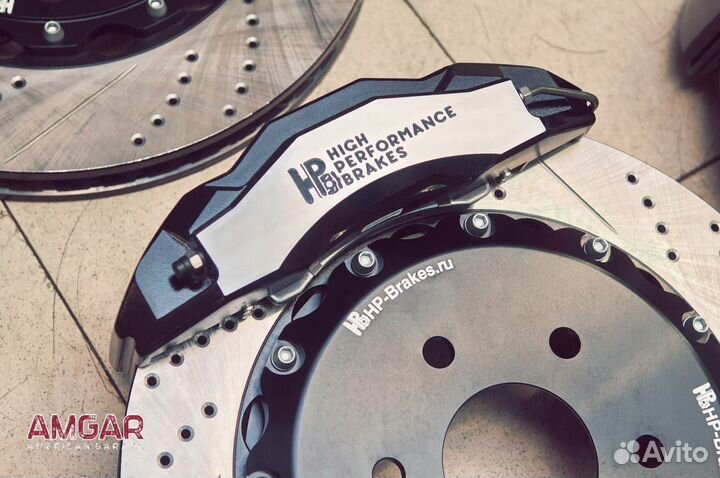 Максимальные тормоза Infiniti QX80 405 мм 8 pot