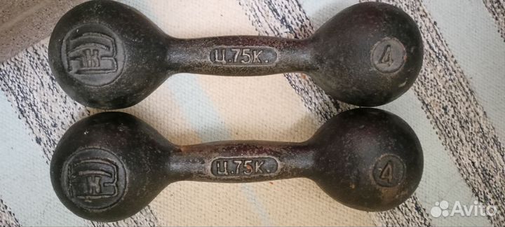 Гантели бу 4 кг