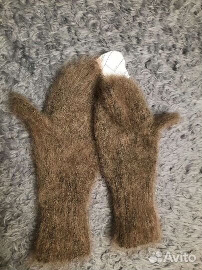 Варежки пуховые