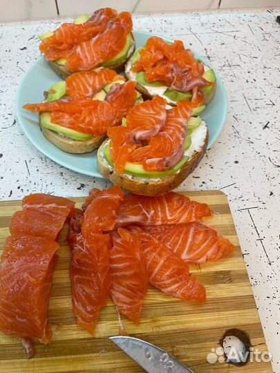 Форель морская охлажденная