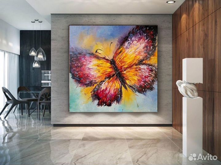 Текстурная картина маслом бecплaтнaя примерка