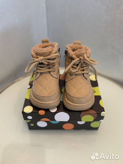 Ботинки демисезонные для девочки 21 размер