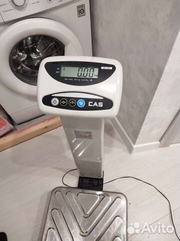 Весы CAS DL-150 электронные напольные
