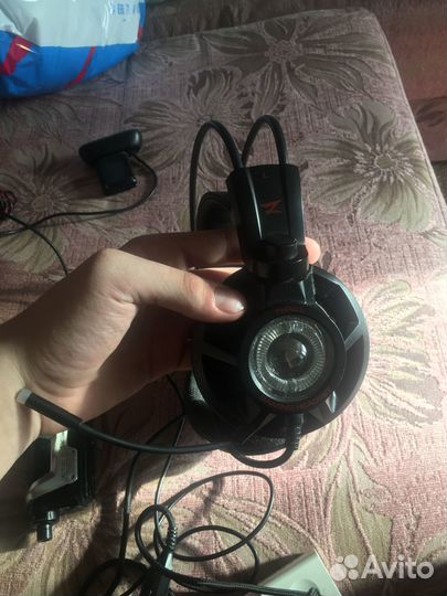 Игровые наушники с микрофоном
