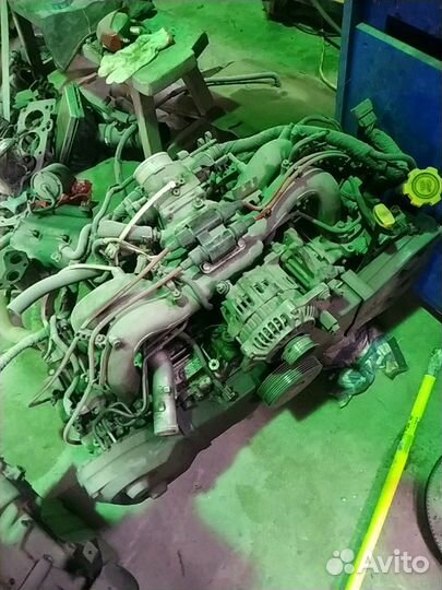 Двигатель субару 2,5л Аутбэк 94-98г