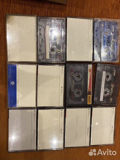 Аудиокассета TDK sony 12 штук