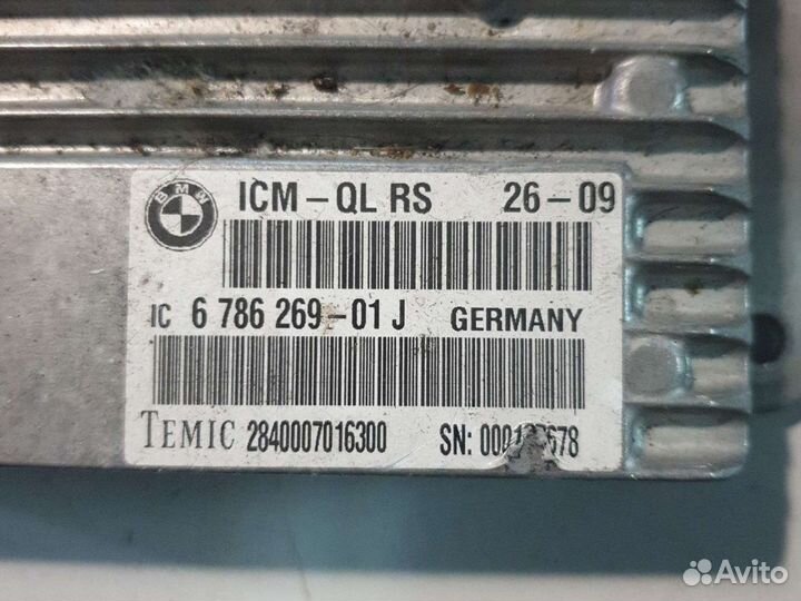 Блок ism бмв f01 f02