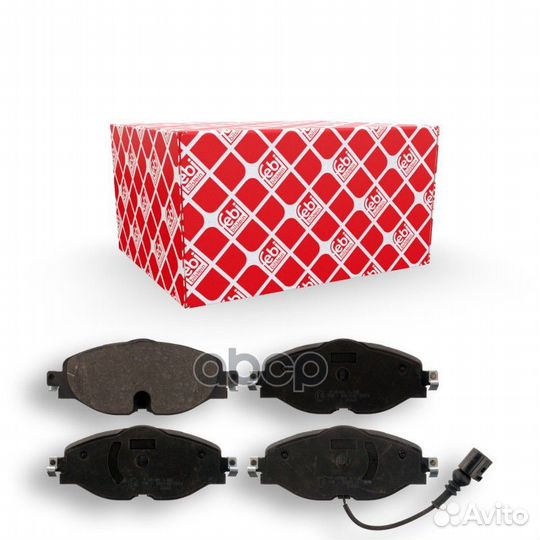 Колодки тормозные дисковые 16994 Febi