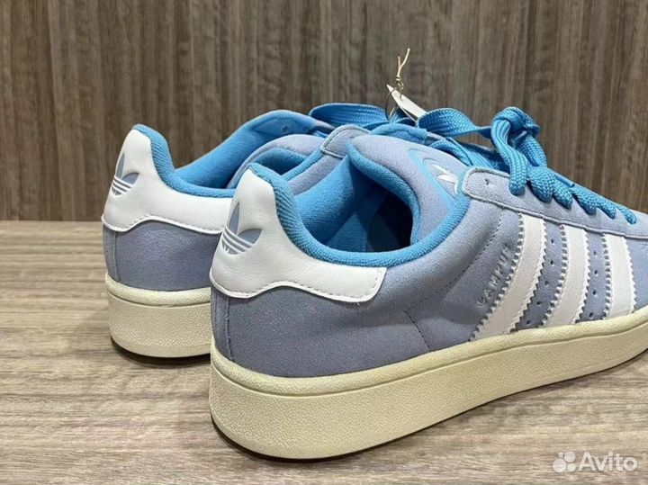 Кроссовки adidas campus 00s голубые