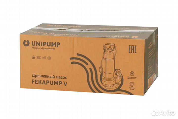 Фекальный насос Unipump fekapump V1100F