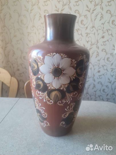 Керамическая ваза