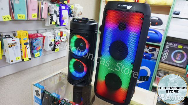 Блютуз Колонка ZQS 6213 Red Бесплатная Доставка