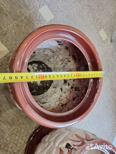 Горшок керамический