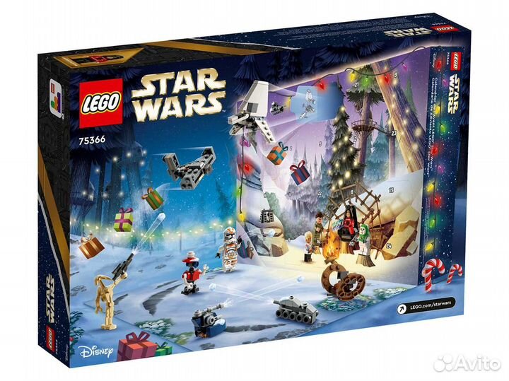 Новый Lego 75366 Адвент календарь Star Wars