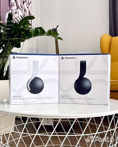 Новые Sony Pulse 3D Black/White для PS5