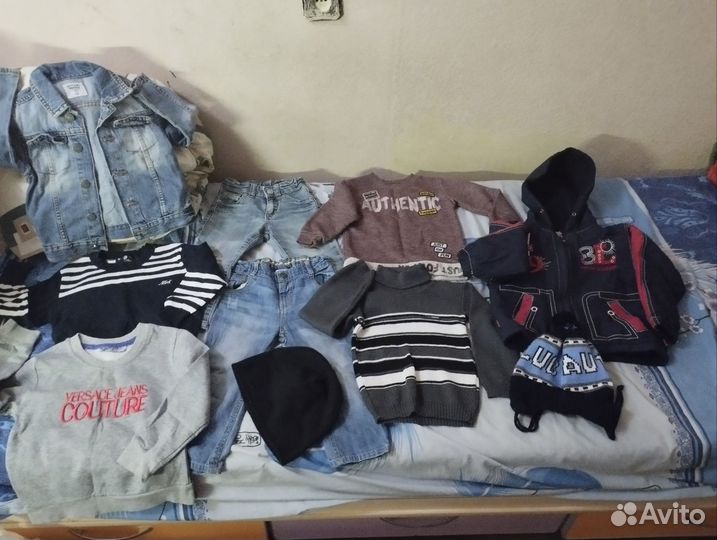 Вещи пакетом для мальчика 92 98