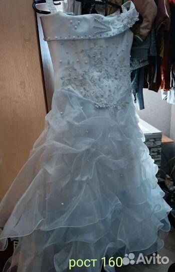 Школьное платье и фартук