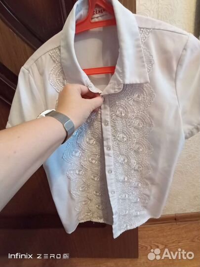 Блузка школьная