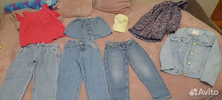 Вещи на девочку 4-6 лет