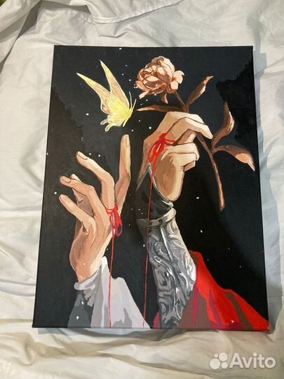 Картина на холсте, размер 3040