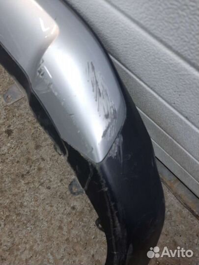 Toyota rav4 юбка переднего бампера