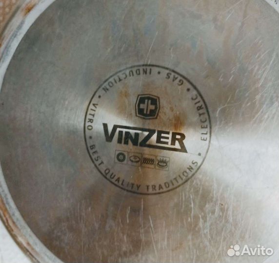 Сковорода 27 см. керамика металл