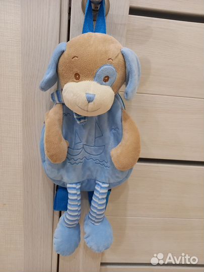 Рюкзак детский плюшевый Собачка