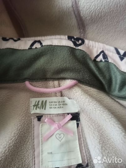 Куртка softshell H&M 104 р