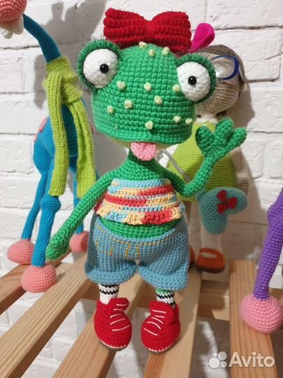 Hand made лягушка