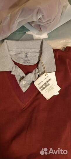 Поло мужское Brunello Cucinelli