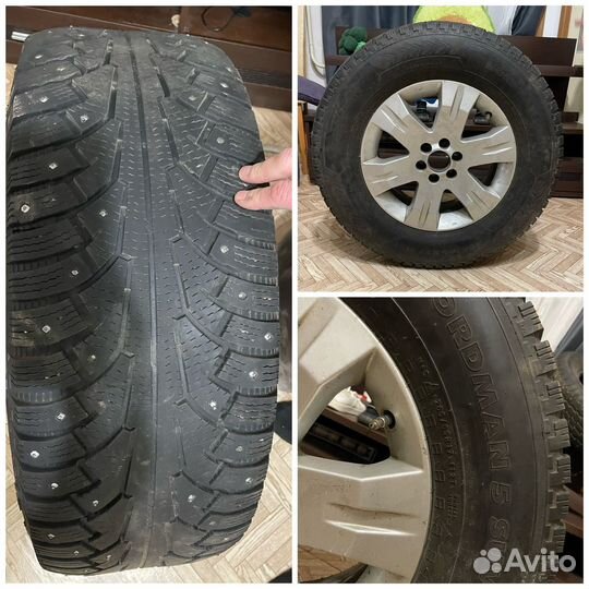 Колеса в сборе r17 зимние