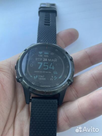 Часы garmin fenix 5 plus