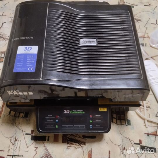 Вакуумный 3d термопресс st 3042