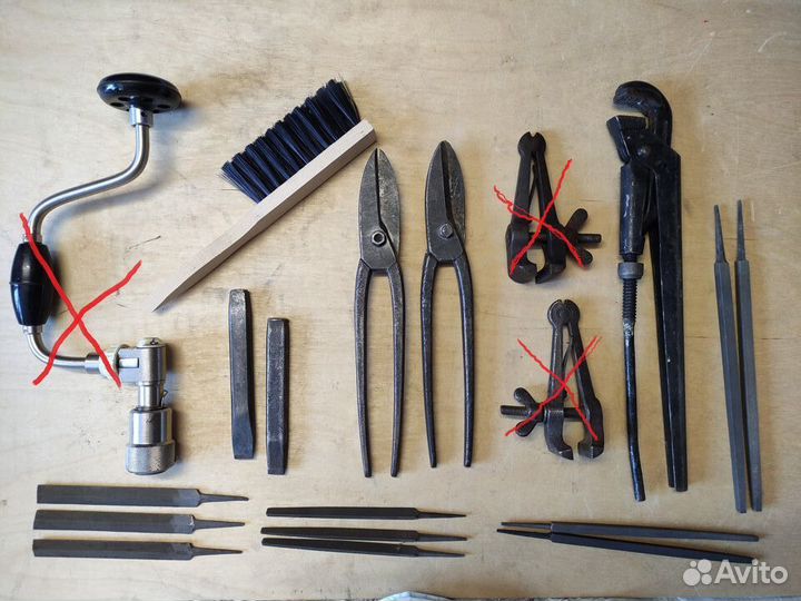 Метчики плашки рубанки сверла лек.лин и др. СССР