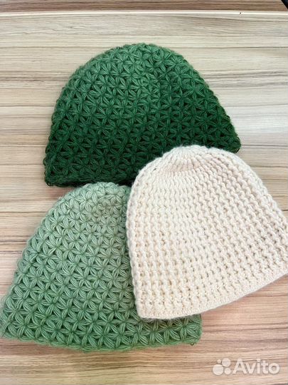 Шапка женская вязаная