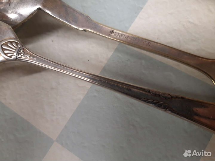 Старинные вилки ножи ложки