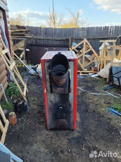 Твердотопливный котел бу