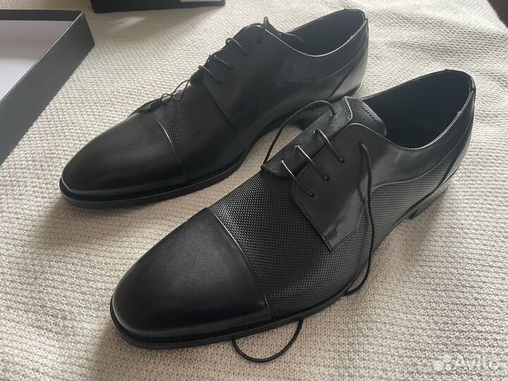 Ботинки мужские классические кожаные