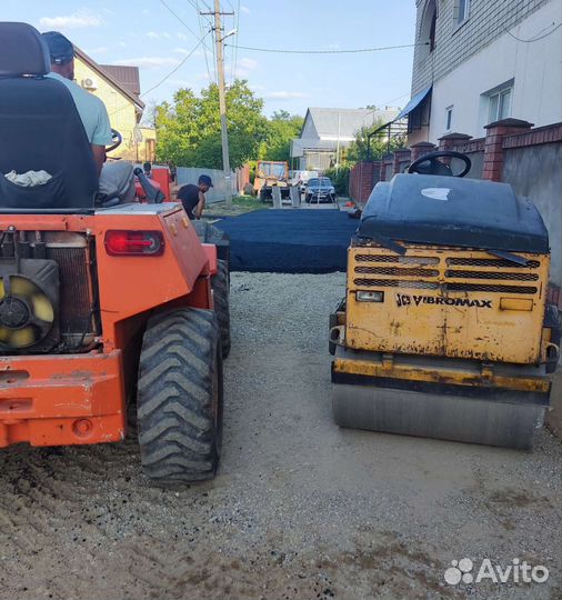 Асфальтирование,укладка асфальта,благоустройство