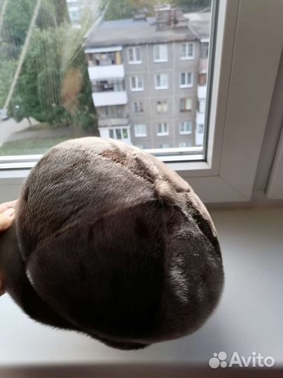 Меховая женская шапка