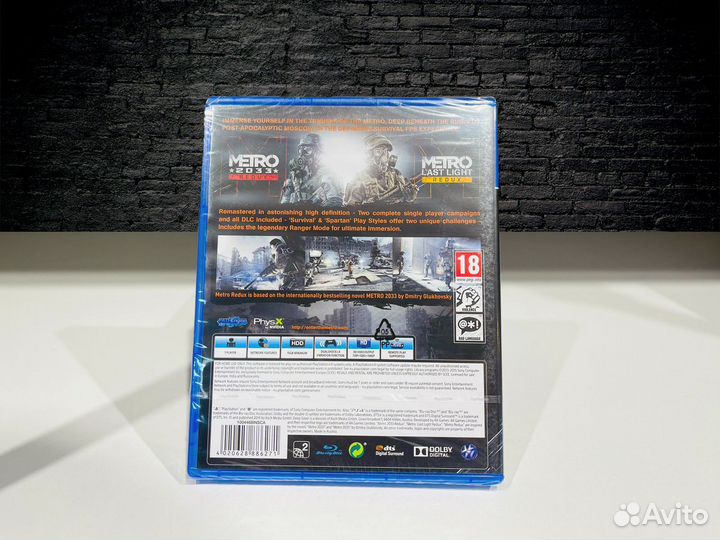 NEW Metro Redux для PS4