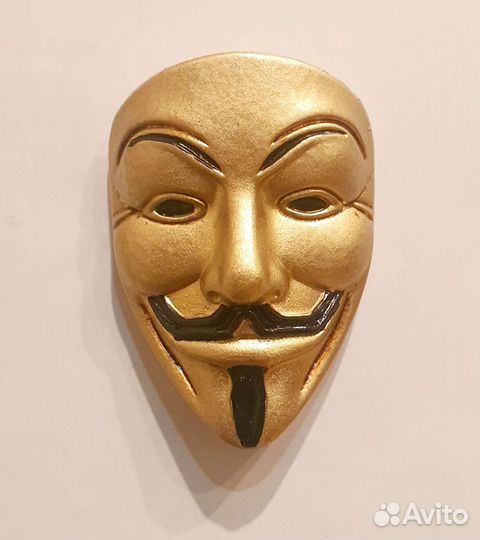 Магнитик, маска Гая Фокса, Вендетты