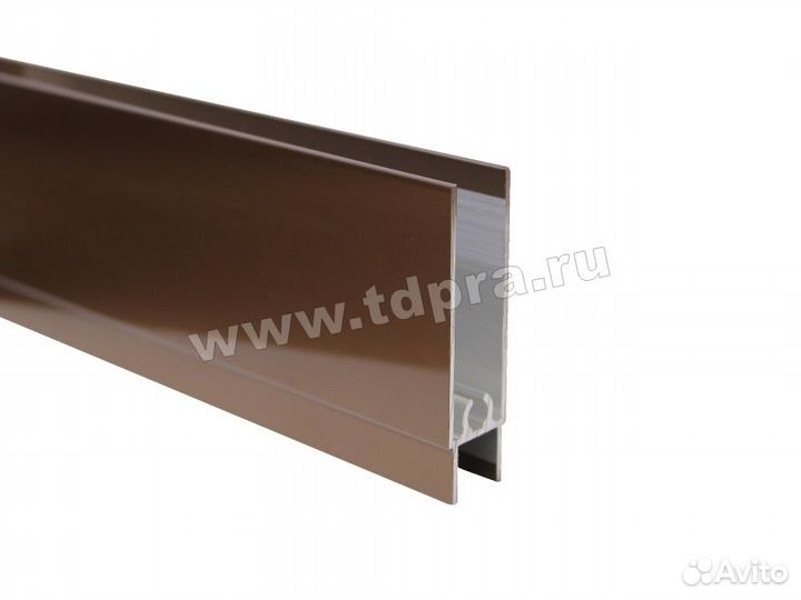 Ром глянец Горизонтальный нижний профиль 5,9 KR07