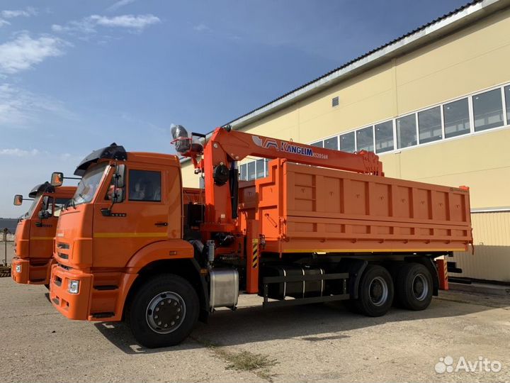 КамАЗ 65115-23094-50 с КМУ, 2023