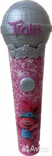 Музыкальный микрофон trolls б/у