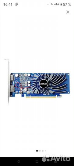 Видеокарта gtx 1030 2gb