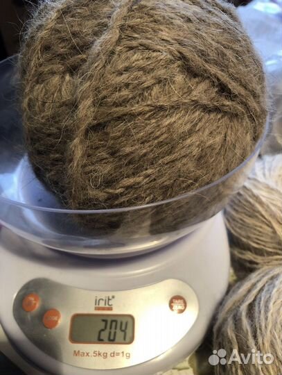 Пряжа из собачьей шерсти