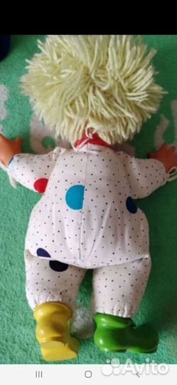 СССР игрушка- кукла клоун (Югославия)